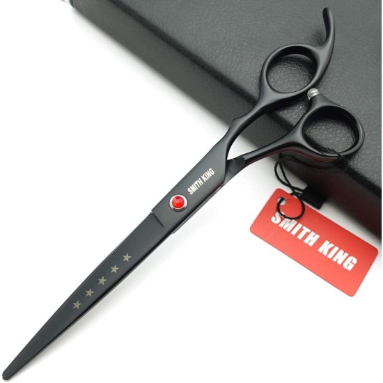 7 Inch Dog Grooming Scissors Set Dog Straight Scissors & Thinning Scissors & Curved Scissors Set of 4 7 Inch Dog Grooming Scissors Set Dog Straight Scissors & Thinning Scissors & Curved Scissors Set of 4