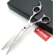 7 Inch Dog Grooming Scissors Set Dog Straight Scissors & Thinning Scissors & Curved Scissors Set of 4 7 Inch Dog Grooming Scissors Set Dog Straight Scissors & Thinning Scissors & Curved Scissors Set of 4