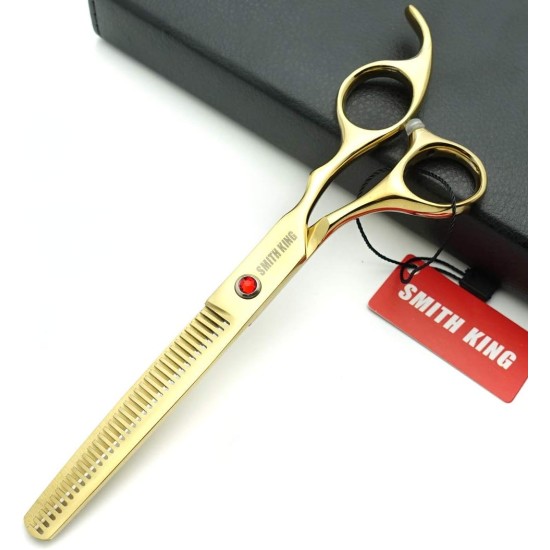 7 Inch Dog Grooming Scissors Set Dog Straight Scissors & Thinning Scissors & Curved Scissors Set of 4 7 Inch Dog Grooming Scissors Set Dog Straight Scissors & Thinning Scissors & Curved Scissors Set of 4