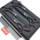 8.0 Inch Professional Dog Grooming Scissors Set Straight & Thinning & Curved & Chunker 4 Pieces in 1 Set (with Comb) 8.0 Inch Professional Dog Grooming Scissors Set Straight & Thinning & Curved & Chunker 4 Pieces in 1 Set (with Comb)