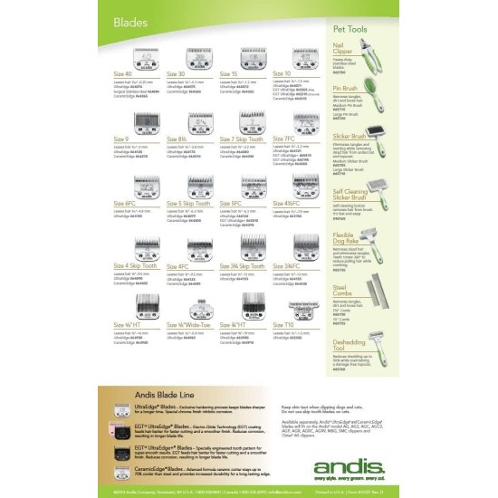 ANDIS Ultraedge Blade ANDIS Ultraedge Blade