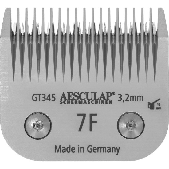 Aesculap 1x SnapOn Clipper Head 7F Carbon Steel 3.2mm 40mm for All SnapOn Machines Aesculap 1x SnapOn Clipper Head 7F Carbon Steel 3.2mm 40mm for All SnapOn Machines