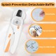 Alyvisun Dog Nail Clippers, Cat Nail Clippers with High LED Lighting, Safety Protection, Nail File and Transparent Splash Guard for Large, Medium, Small Animals (White Orange) Alyvisun Dog Nail Clippers, Cat Nail Clippers with High LED Lighting, Safety Protection, Nail File and Transparent Splash Guard for Large, Medium, Small Animals (White Orange)