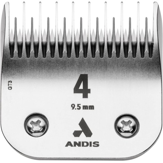 Andis 72625 UltraEdge Carbon Reinforced Steel Dog Shear Blade Size 4 with Skip Teeth 3/8" Cut Length