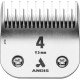Andis 72625 UltraEdge Carbon Reinforced Steel Dog Shear Blade Size 4 with Skip Teeth 3/8" Cut Length