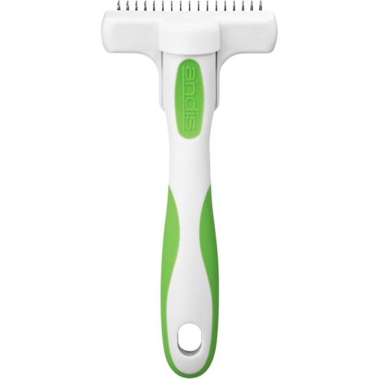 Andis Deshedding Tool - Dog Deshedding Brush - Effectively Removes Undercoat - Deshedding Brush for Dogs and Cats - Helps Stripping Fur and Reduces Shedding - Rubber Handle Andis Deshedding Tool - Dog Deshedding Brush - Effectively Removes Undercoat - Deshedding Brush for Dogs and Cats - Helps Stripping Fur and Reduces Shedding - Rubber Handle