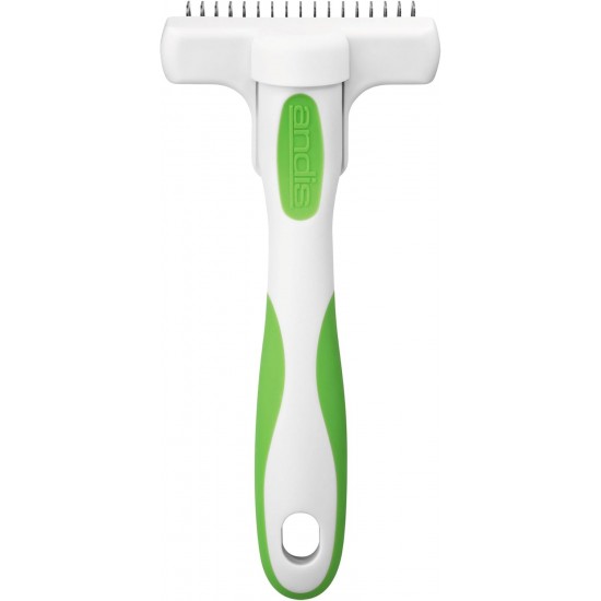 Andis Deshedding Tool - Dog Deshedding Brush - Effectively Removes Undercoat - Deshedding Brush for Dogs and Cats - Helps Stripping Fur and Reduces Shedding - Rubber Handle Andis Deshedding Tool - Dog Deshedding Brush - Effectively Removes Undercoat - Deshedding Brush for Dogs and Cats - Helps Stripping Fur and Reduces Shedding - Rubber Handle