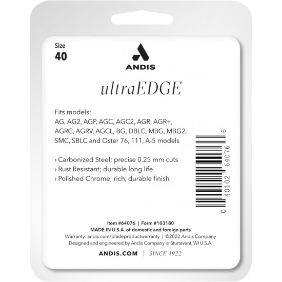Andis UltraEdge No.10 Blade 7 FC Andis UltraEdge No.10 Blade 7 FC
