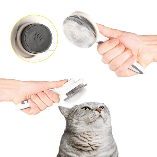 Animal House - Self-cleaning brush for dogs and cats: remove hair and clean that your pet always shines (self-cleaning, 1) Animal House - Self-cleaning brush for dogs and cats: remove hair and clean that your pet always shines (self-cleaning, 1)