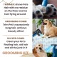 BEHOME Dog Clipper with Vacuum Cleaner, 6-in-1 Pet Care and Vacuum Cleaner Set, Easily Sucks All Hair, Vacuum Cleaner, Razor and Cleaning Accessories, Quiet Clipper, Dog Cat