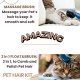 BEHOME Dog Clipper with Vacuum Cleaner, 6-in-1 Pet Care and Vacuum Cleaner Set, Easily Sucks All Hair, Vacuum Cleaner, Razor and Cleaning Accessories, Quiet Clipper, Dog Cat