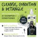 BUGALUGS 2 in 1 Shampoo and Conditioner for Dogs 5L Grapefruit and Orange Citrus Scent Thorough Cleansing and Softness for Sensitive Skin Professional Use Vegan All Types of