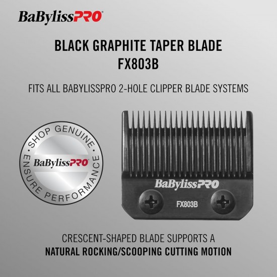 BabylissPRO Stainless Steel Taper Blade BabylissPRO Stainless Steel Taper Blade
