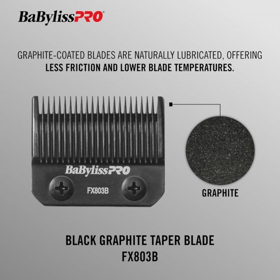 BabylissPRO Stainless Steel Taper Blade BabylissPRO Stainless Steel Taper Blade
