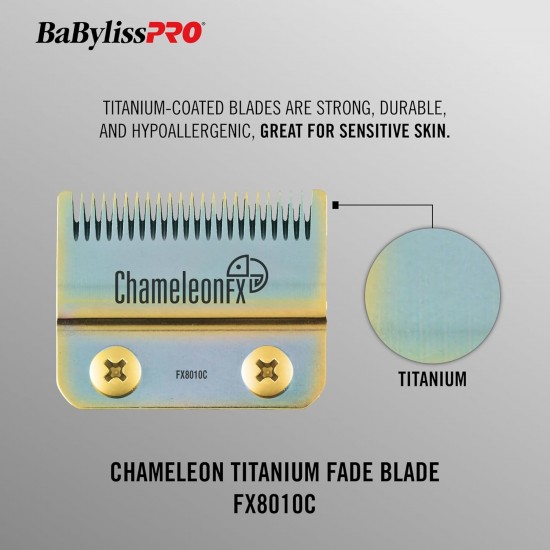BabylissPRO Stainless Steel Taper Blade BabylissPRO Stainless Steel Taper Blade