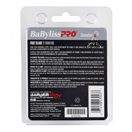BabylissPRO Stainless Steel Taper Blade BabylissPRO Stainless Steel Taper Blade