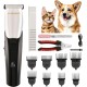 BarberBoss Haustierschermaschine – schlankes Design, 100 % wasserdicht, mehrere Zubehörteile, 8 Kämme, Keramikkopf, LED-Anzeige, Hunde- und Katzentrimmer QR-9083 BarberBoss Haustierschermaschine – schlankes Design, 100 % wasserdicht, mehrere Zubehörteile, 8 Kämme, Keramikkopf, LED-Anzeige, Hunde- und Katzentrimmer QR-9083