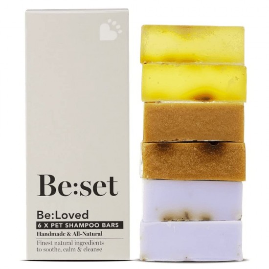 Be:Loved - Be:set Pet Shampoo Set (330 g) / Dog Shampoo Grooming Soothing and Moisturising for Clean, Soft and Combable Coat, Tick and Flea Protection Be:Loved - Be:set Pet Shampoo Set (330 g) / Dog Shampoo Grooming Soothing and Moisturising for Clean, Soft and Combable Coat, Tick and Flea Protection