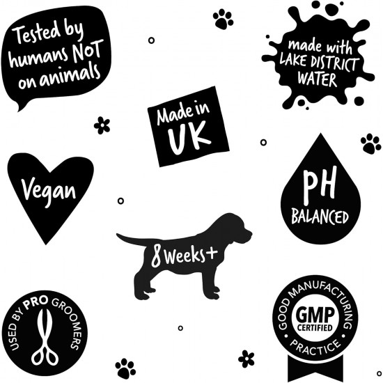 Bugalugs All in 1 Shampoo for Dogs, Hair Removal, 500 ml, Nourishing Formula for Healthy Hair and Balanced Skin Bugalugs All in 1 Shampoo for Dogs, Hair Removal, 500 ml, Nourishing Formula for Healthy Hair and Balanced Skin