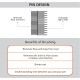 CHOICE Slicker Brush for Cats, orange/white CHOICE Slicker Brush for Cats, orange/white