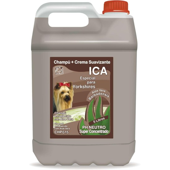 CHPG19 Yorkshire Aloe Vera Shampoo pH Neutral Soft Silky Coat Lavender Fragrance 5L CHPG19 Yorkshire Aloe Vera Shampoo pH Neutral Soft Silky Coat Lavender Fragrance 5L