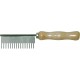 CROCI Medium Teeth Comb Alternated with Wood Handle CROCI Medium Teeth Comb Alternated with Wood Handle