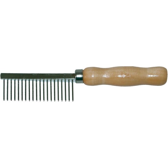 CROCI Wide Teeth Wooden Handle Comb