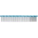 Chadog Metal Comb Double Photo – : 80 Teeth 34 mm, blue Chadog Metal Comb Double Photo – : 80 Teeth 34 mm, blue