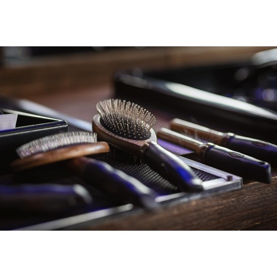 Croci Barbershop Medium Tooth Comb for Dogs and Cats for Medium Short Hair Detangles and Removes Excess Hair, 21 x 2.5 x 4 cm Croci Barbershop Medium Tooth Comb for Dogs and Cats for Medium Short Hair Detangles and Removes Excess Hair, 21 x 2.5 x 4 cm