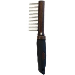 Croci Barbershop Medium Tooth Comb for Dogs and Cats for Medium Short Hair Detangles and Removes Excess Hair, 21 x 2.5 x 4 cm Croci Barbershop Medium Tooth Comb for Dogs and Cats for Medium Short Hair Detangles and Removes Excess Hair, 21 x 2.5 x 4 cm