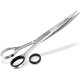 Curved Dog Hair Scissors with Micro Teeth Curved Dog Hair Scissors with Micro Teeth