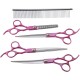 Cyrank Dog Grooming Scissors, Dog Grooming Scissors with Storage Bag for Dog Grooming Cyrank Dog Grooming Scissors, Dog Grooming Scissors with Storage Bag for Dog Grooming