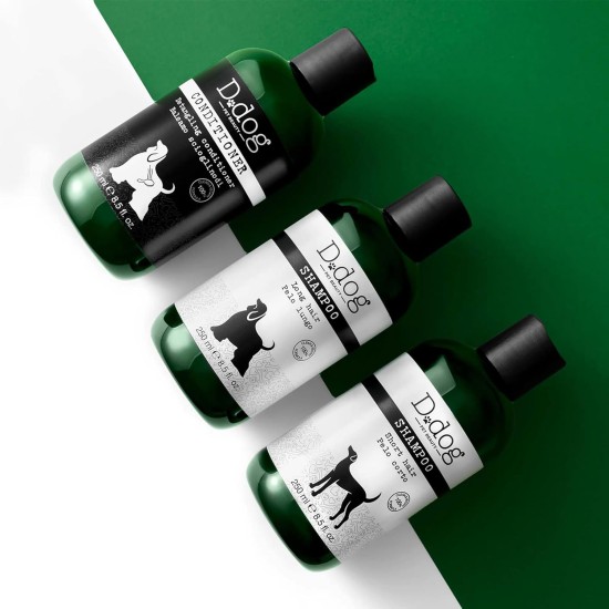 D.Dog Conditioner, Shampoo for Dogs, Detangling and Softening, Reduces Knots for Soft and Smooth Hair, Shortens Grooming Time, 250 ml D.Dog Conditioner, Shampoo for Dogs, Detangling and Softening, Reduces Knots for Soft and Smooth Hair, Shortens Grooming Time, 250 ml