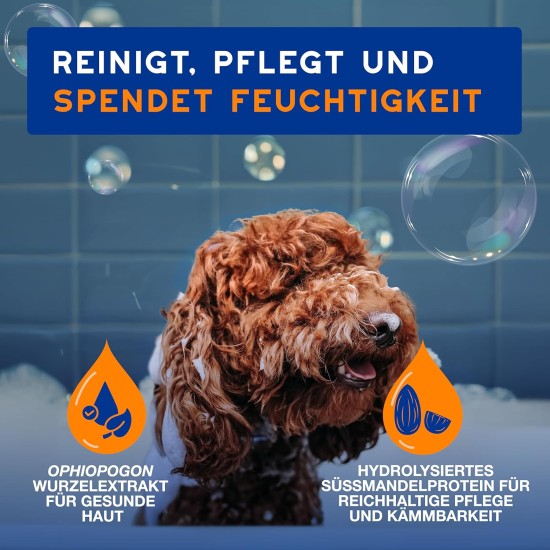 DOUXO Skin & Coat SPA - Ultra-Safe 2-in-1 Dog Shampoo & Conditioner 250ml Cleanses & Moisturizes Skin, Leaves Coat Soft & Tangle Free, Skin Friendly Formula DOUXO Skin & Coat SPA - Ultra-Safe 2-in-1 Dog Shampoo & Conditioner 250ml Cleanses & Moisturizes Skin, Leaves Coat Soft & Tangle Free, Skin Friendly Formula