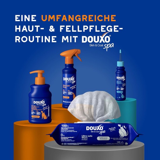 DOUXO Skin & Coat SPA - Ultra-Safe 2-in-1 Dog Shampoo & Conditioner 250ml Cleanses & Moisturizes Skin, Leaves Coat Soft & Tangle Free, Skin Friendly Formula DOUXO Skin & Coat SPA - Ultra-Safe 2-in-1 Dog Shampoo & Conditioner 250ml Cleanses & Moisturizes Skin, Leaves Coat Soft & Tangle Free, Skin Friendly Formula