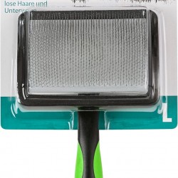 Dehner Dog and Cat Fur Grooming Soft Brush, Approx. 19 x 12 x 5.5 cm, Plastic, Black Dehner Dog and Cat Fur Grooming Soft Brush, Approx. 19 x 12 x 5.5 cm, Plastic, Black