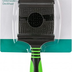 Dehner Dog and Cat Grooming Flexible Soft Brush Reversible Plastic Dehner Dog and Cat Grooming Flexible Soft Brush Reversible Plastic