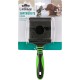 Dehner Dog and Cat Grooming Flexible Soft Brush Reversible Plastic