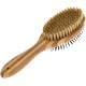 Dehner Lieblinge Dog and Cat Fur Grooming 2 in 1 Slicker Brush Approx. 23.5 x 7 cm Bamboo / Plastic / Natural Material Brown Dehner Lieblinge Dog and Cat Fur Grooming 2 in 1 Slicker Brush Approx. 23.5 x 7 cm Bamboo / Plastic / Natural Material Brown