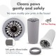 Dexas MudBuster PW72025-22WP Portable Dog Paw Cleaner, Large, Matte Black Dexas MudBuster PW72025-22WP Portable Dog Paw Cleaner, Large, Matte Black