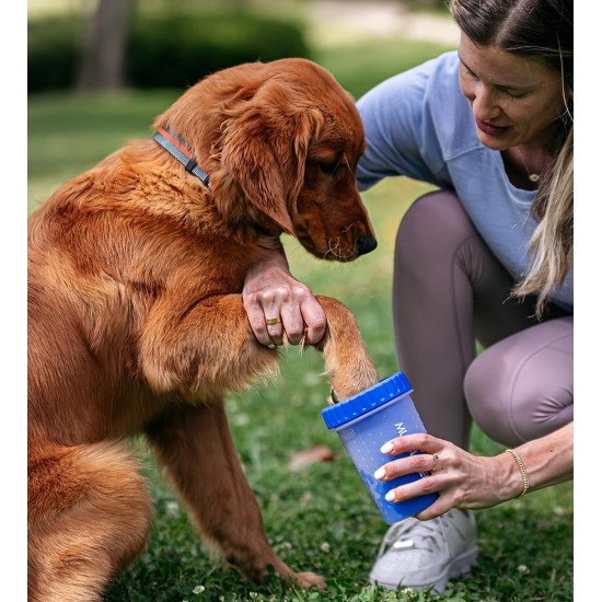 Dexas MudBuster PW72025-22WP Portable Dog Paw Cleaner, Large, Matte Black Dexas MudBuster PW72025-22WP Portable Dog Paw Cleaner, Large, Matte Black