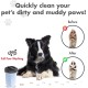 Dexas MudBuster PW72025-22WP Portable Dog Paw Cleaner, Large, Matte Black Dexas MudBuster PW72025-22WP Portable Dog Paw Cleaner, Large, Matte Black