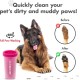 Dexas MudBuster PW72025-22WP Portable Dog Paw Cleaner, Large, Matte Black Dexas MudBuster PW72025-22WP Portable Dog Paw Cleaner, Large, Matte Black