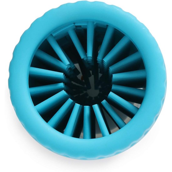 Dexas MudBuster PW72025-22WP Portable Dog Paw Cleaner, Large, Matte Black Dexas MudBuster PW72025-22WP Portable Dog Paw Cleaner, Large, Matte Black