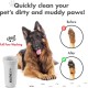 Dexas MudBuster PW72025-22WP Portable Dog Paw Cleaner, Large, Matte Black Dexas MudBuster PW72025-22WP Portable Dog Paw Cleaner, Large, Matte Black