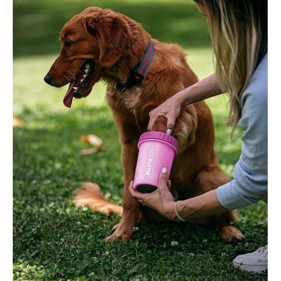 Dexas MudBuster PW72025-22WP Portable Dog Paw Cleaner, Large, Matte Black Dexas MudBuster PW72025-22WP Portable Dog Paw Cleaner, Large, Matte Black