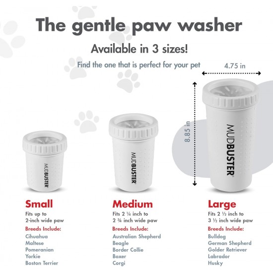Dexas MudBuster Portable Dog Paw Cleaner Dexas MudBuster Portable Dog Paw Cleaner
