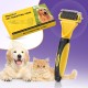 Dog Brush Cat Brush, 12 + 23 Pet Stainless Steel Comb, Double-Sided DeShedding Tool for Dogs to Remove Unwanted Hair, Untangling Knots Dog Brush Cat Brush, 12 + 23 Pet Stainless Steel Comb, Double-Sided DeShedding Tool for Dogs to Remove Unwanted Hair, Untangling Knots