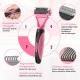 Dog Brush Cat Brush, 12 + 23 Pet Stainless Steel Comb, Double-Sided DeShedding Tool for Dogs to Remove Unwanted Hair, Untangling Knots Dog Brush Cat Brush, 12 + 23 Pet Stainless Steel Comb, Double-Sided DeShedding Tool for Dogs to Remove Unwanted Hair, Untangling Knots