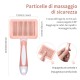Dog Brush, Cat Brush, Pet Self-Cleaning Slicker Brush Removes Undercoat, Dog Brushes for Undercoat, Hair Remover Pet Brush for Longhaired Short Haired Dogs and Cats, Blue Dog Brush, Cat Brush, Pet Self-Cleaning Slicker Brush Removes Undercoat, Dog Brushes for Undercoat, Hair Remover Pet Brush for Longhaired Short Haired Dogs and Cats, Blue